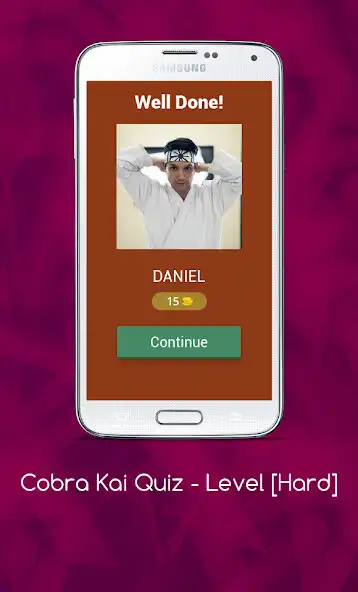 Play Cobra Kai Quiz - Level [Hard] as an online game Cobra Kai Quiz - Level [Hard] with UptoPlay